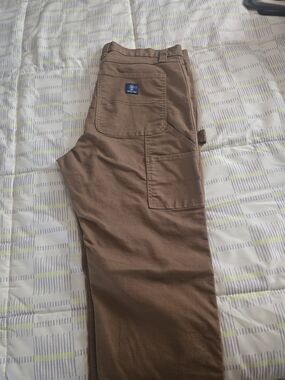 Men's Cargo Work Pants - Brown